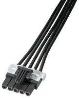 CABLE ASSY, MINI-FIT 5P RCPT-RCPT, 3" 145135-0500