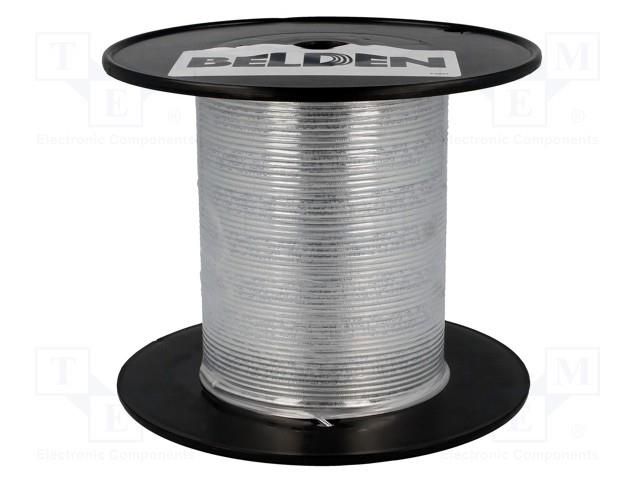 Wire: coaxial; RG405/U; 1x24AWG; wire; CCS; PTFE; blue; 30m; 100ft BELDEN 1671A