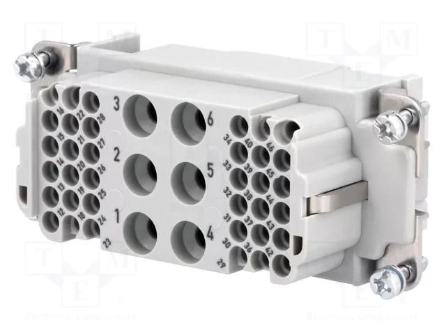 Connector: HDC; contact insert; female; Han-Com®,Han® K; size 16B HARTING 09380423101