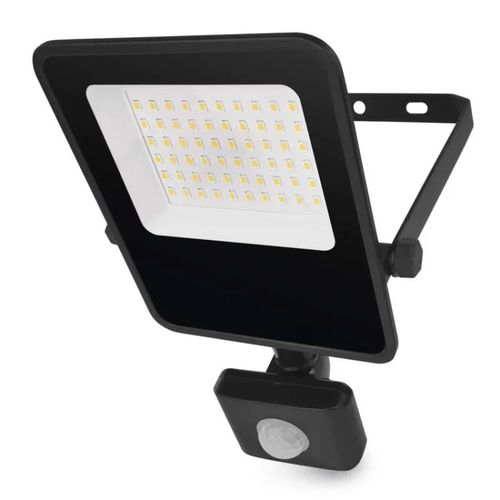 LED Floodlight VISIO with motion sensor, 30 W, black, neutral white, EMOS ZS2933 8592920142073
