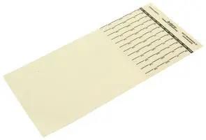 CALIBRATION LABELS, WRAP-AROUND, VINYL, 152.4MM W QUP12BK