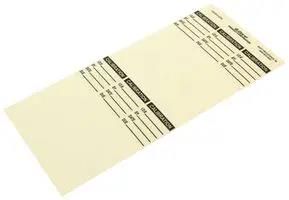 CALIBRATION LABELS, WRAP-AROUND, VINYL, 76.2MM W QUP6BK