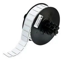 LABEL, POLYESTER, WHT, 12.45 X 26.934MM B30EP-171-593-WT