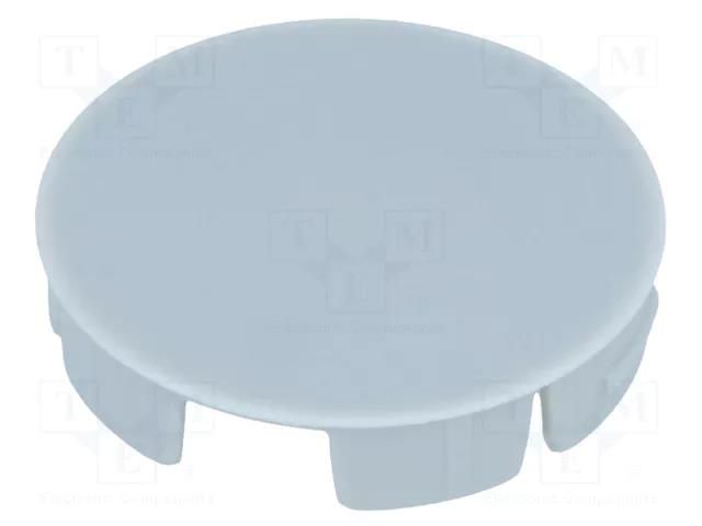 Cap; polyamide; grey; push-in OKW A3223007