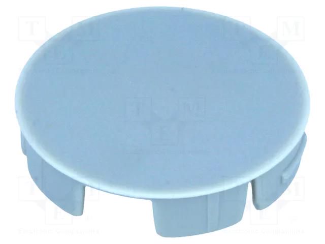 Cap; polyamide; grey; push-in OKW A3231007