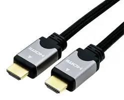 CABLE, HDMI A PLUG-PLUG, 3M, BLACK 11.04.5852