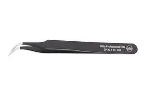 TWEEZER, CURVE POINTED, SS, 120MM 32335