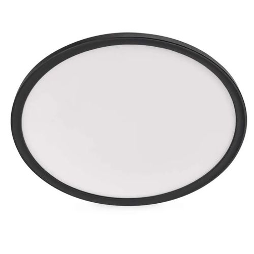 LED luminaire FLORI round, black, 22W, neutral white, EMOS ZM1405 8592920132449
