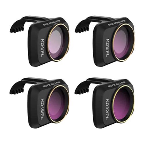 Set of 4 filters ND-PL 4/8/16/32 Sunnylife for DJI Mini 2 SE / Mini 2 (MM-FI9255), Sunnylife MM-FI9255