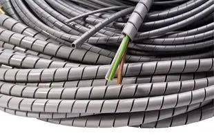 SPIRAL BINDING, 6MM OD, GREY, 50M PP002663