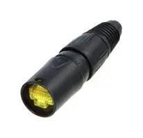 ETHERCON CABLE HOUSING BLACK NE8MX-B-1