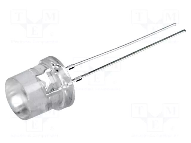 LED; white cold; 8mm; 3000÷4200mcd; 140°; Front: flat; 2.9÷3.6VDC OPTOSUPPLY OSW5DK82E1A