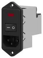 IEC FILTER, MEDICAL, 3A, 250VAC, QC PM0S0DH3B