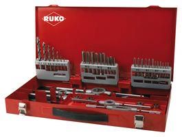 THREAD-CUTTING SET HSS 44 PIECE 245030