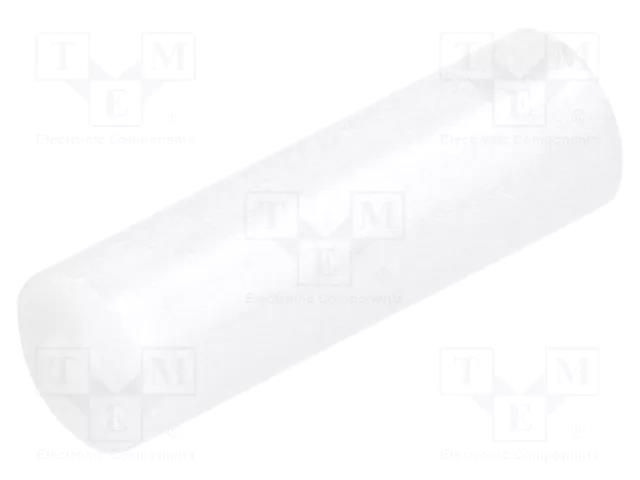 Spacer sleeve; LED; Øout: 5mm; ØLED: 5mm; L: 16mm; natural; UL94V-2 FIX&FASTEN FIX-LED-16
