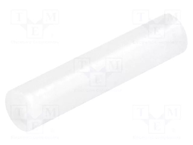 Spacer sleeve; LED; Øout: 5mm; ØLED: 5mm; L: 23mm; natural; UL94V-2 FIX&FASTEN FIX-LED-23