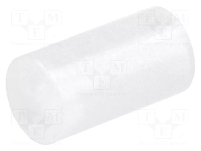 Spacer sleeve; LED; Øout: 5mm; ØLED: 5mm; L: 9mm; natural; UL94V-2 FIX&FASTEN FIX-LED-9