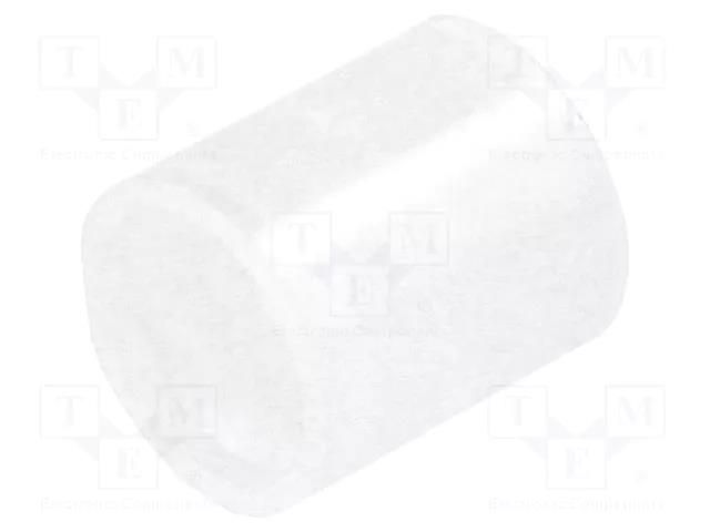 Spacer sleeve; LED; Øout: 4mm; ØLED: 3mm; L: 4.5mm; natural; UL94V-2 FIX&FASTEN FIX-LEDS-4.5