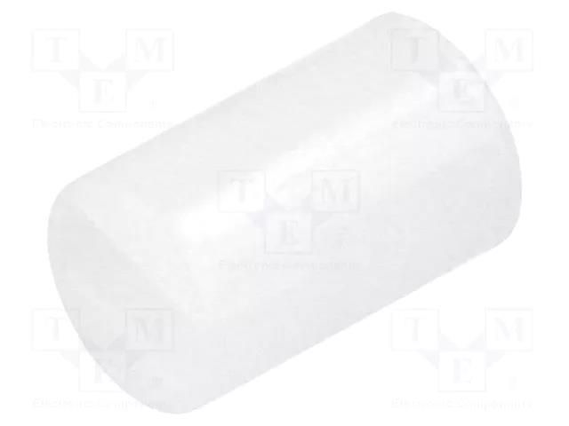 Spacer sleeve; LED; Øout: 4mm; ØLED: 3mm; L: 6.5mm; natural; UL94V-2 FIX&FASTEN FIX-LEDS-6.5