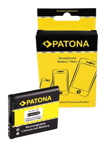 PATONA Battery f. Nokia BL-6P Nokia 6500 Nokia 6500c Nokia 7900 Prism, PATONA 3028 4260317093348