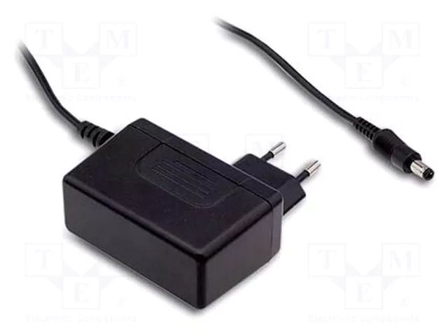 Power supply: switching; mains,plug-in; 12VDC; 3.33A; 40W; 86.5% MEAN WELL SGA40E12-P1J
