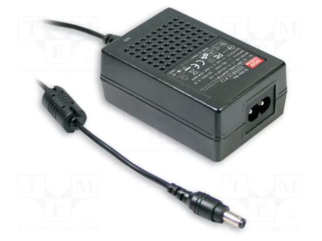 Power supply: switching; 9VDC; 4A; Out: 5,5/2,1; 36W; 80÷264VAC MEAN WELL GSM36B09-P1J
