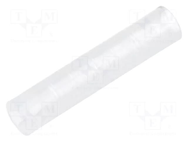 Spacer sleeve; LED; Øout: 4mm; ØLED: 3mm; L: 19.5mm; natural; UL94V-2 FIX&FASTEN FIX-LEDS-19.5