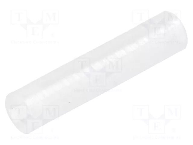 Spacer sleeve; LED; Øout: 4mm; ØLED: 3mm; L: 18.5mm; natural; UL94V-2 FIX&FASTEN FIX-LEDS-18.5