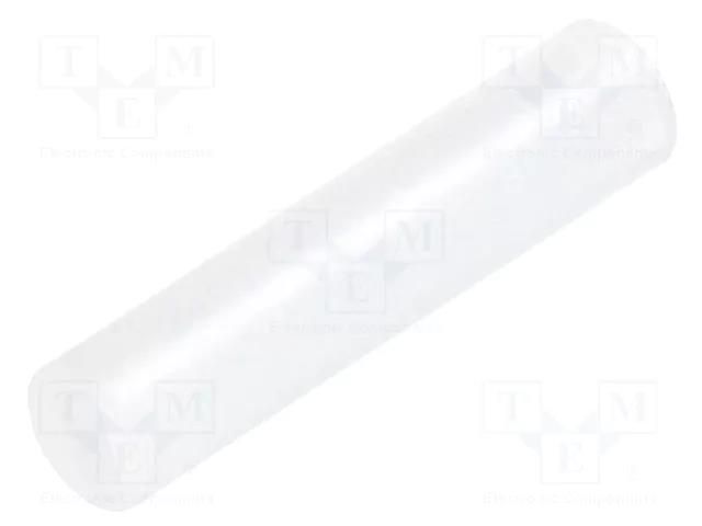 Spacer sleeve; LED; Øout: 4mm; ØLED: 3mm; L: 18mm; natural; UL94V-2 FIX&FASTEN FIX-LEDS-18