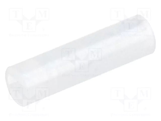 Spacer sleeve; LED; Øout: 4mm; ØLED: 3mm; L: 14.5mm; natural; UL94V-2 FIX&FASTEN FIX-LEDS-14.5