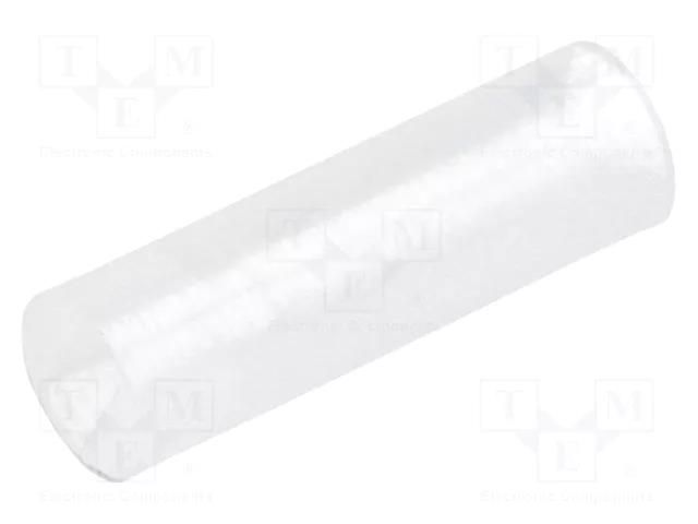 Spacer sleeve; LED; Øout: 4mm; ØLED: 3mm; L: 13mm; natural; UL94V-2 FIX&FASTEN FIX-LEDS-13