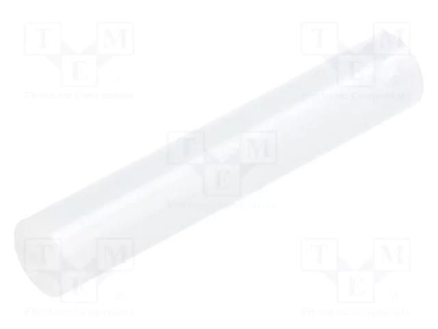 Spacer sleeve; LED; Øout: 5mm; ØLED: 5mm; L: 28mm; natural; UL94V-2 FIX&FASTEN FIX-LED-28