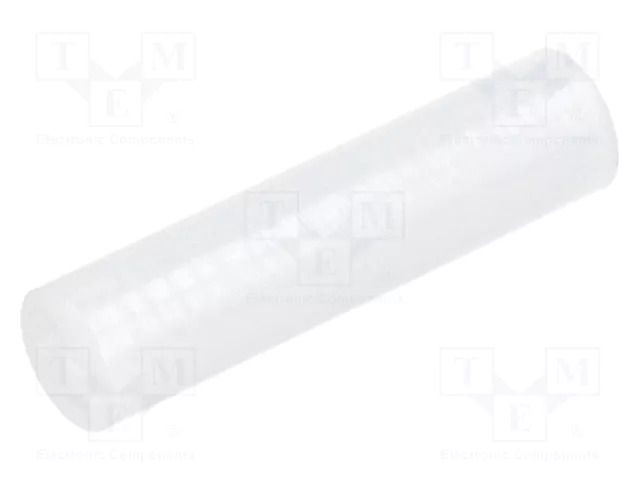 Spacer sleeve; LED; Øout: 5mm; ØLED: 5mm; L: 20mm; natural; UL94V-2 FIX&FASTEN FIX-LED-20