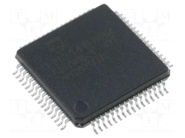IC: ARM7TDMI microcontroller; 8kBSRAM; Flash: 32kx8bit; LQFP64 NXP LPC2141FBD64