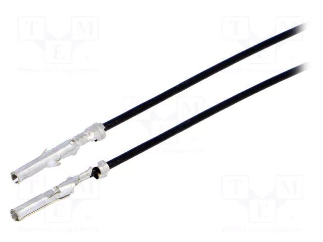 Cable with connectors; Standard .062" female; Len: 0.3m; 22AWG MOLEX MX-68801-4057