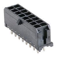 CONNECTOR, HEADER, 16POS, 2ROW, 3MM 43045-1627