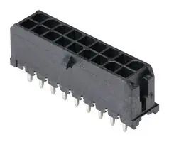 CONN, HEADER, 18POS, 2ROW, 3MM, TH 43045-1828