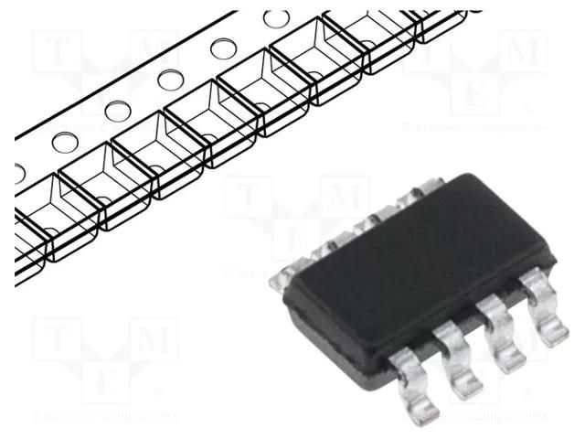 IC: instrumentation amplifier; SOT23-8; Interface: I2C,SMBus TEXAS INSTRUMENTS INA219BIDCNT