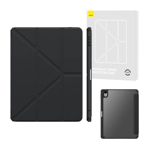 Baseus Minimalist Series IPad 10 10.9" protective case (black), Baseus P40112502111-05