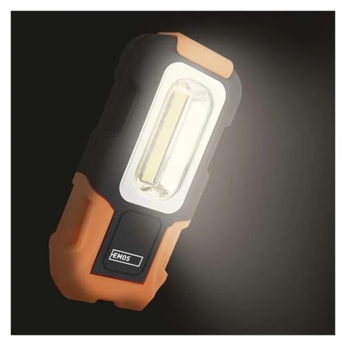COB LED Work Light, 180 lm, 3× AAA, EMOS P3888 8592920028100