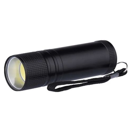COB LED Metal Flashlight, 100 lm, 3× AAA, EMOS P3894 8592920036228
