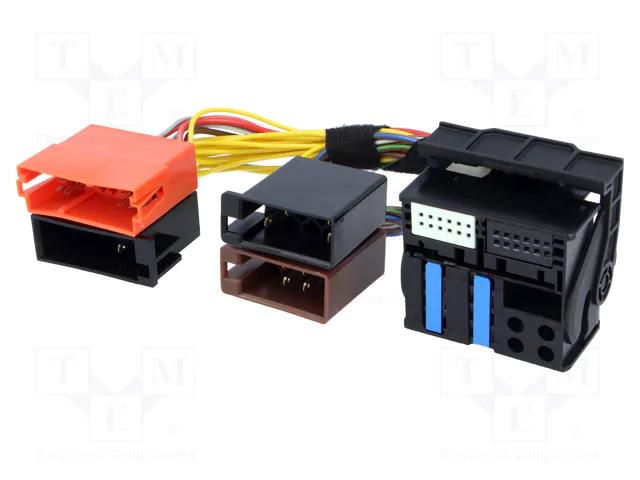 ISO,Quadlock; multimedia adapter; Audi; RNS-E 4CARMEDIA AD.02