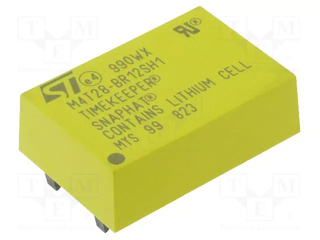 Accessories: battery; parallel; SNAPHAT; 2.8V; for M48 memories STMicroelectronics M4T28-BR12SH1