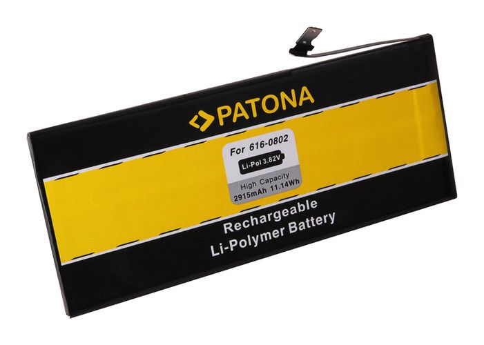  PATONA Battery f. Apple iPhone 6 Plus 616-0772, 616-0802, PATONA 3095 4055655114332