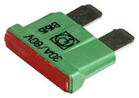 AUTOMOTIVE FUSE, TIME DELAY, 30A, 80VDC 166.7000.5302