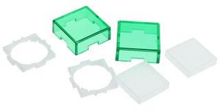 SWITCH LENS, SQUARE, GREEN ALQW2BLU-G