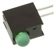 CKT BOARD INDICATOR, GREEN, 16MCD, TH 551-0207-010F