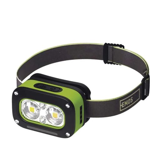 LED Rechargeable Headlamp, 175 lm, 50 m, Li-Pol 800 mAh, EMOS P3545 8592920152515