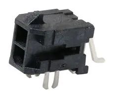 WTB CONNECTOR, HEADER, 2POS, 2ROW 43045-0206