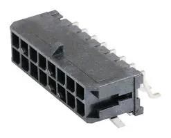 WTB CONN, HEADER, 16POS, 2ROW, 3MM 43045-1610